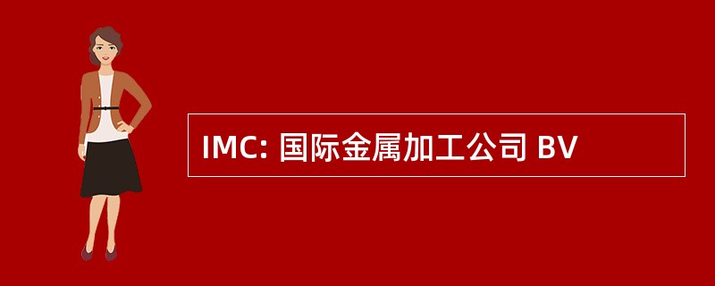 IMC: 国际金属加工公司 BV