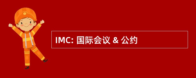 IMC: 国际会议 & 公约