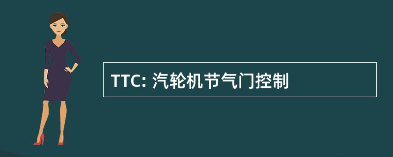 TTC: 汽轮机节气门控制