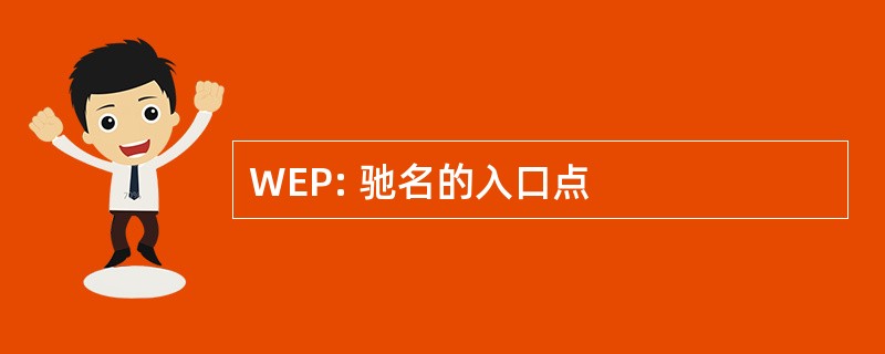 WEP: 驰名的入口点