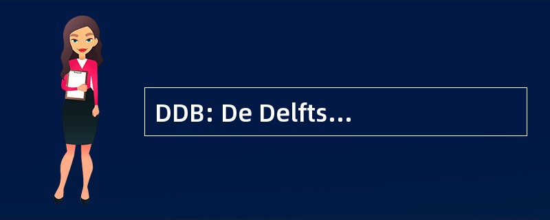 DDB: De Delftse Bedrijvendagen