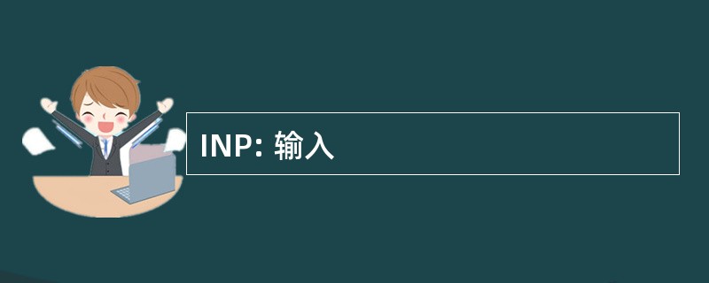 INP: 输入