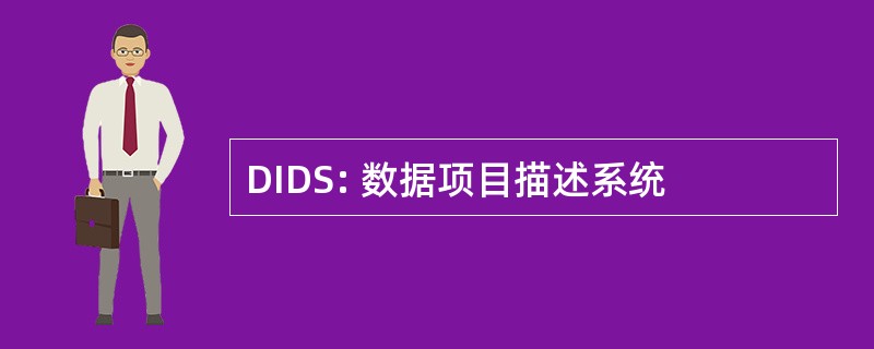 DIDS: 数据项目描述系统