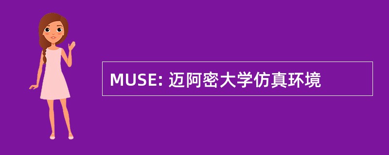 MUSE: 迈阿密大学仿真环境