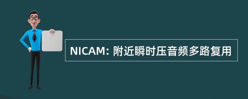 NICAM: 附近瞬时压音频多路复用