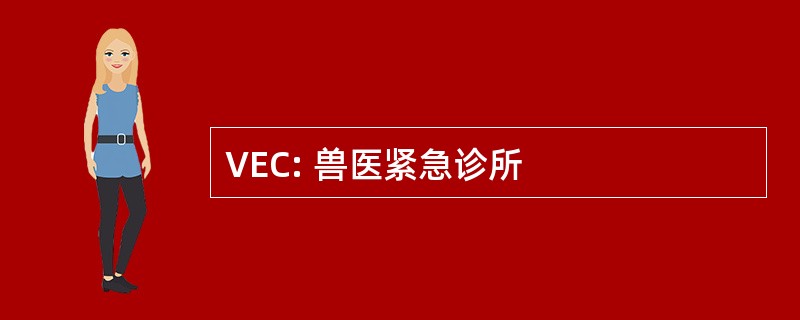 VEC: 兽医紧急诊所