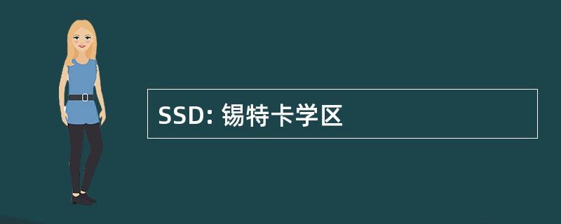 SSD: 锡特卡学区