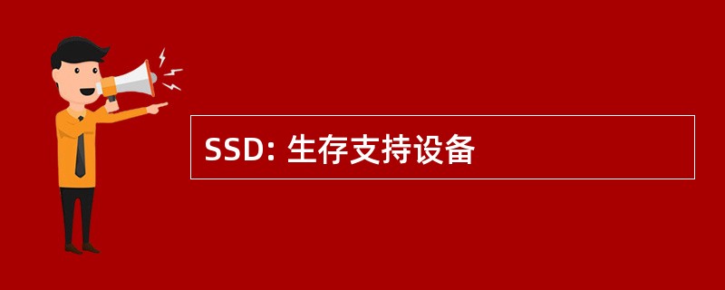 SSD: 生存支持设备