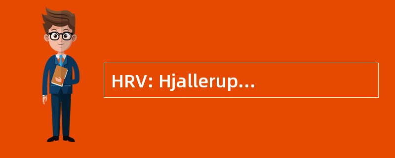 HRV: Hjallerup Rideklub Vrinsk