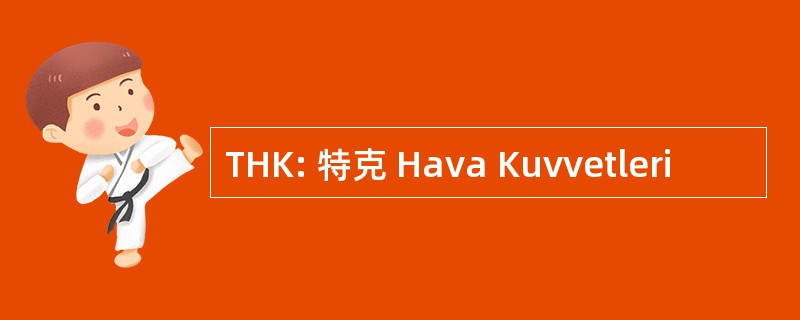 THK: 特克 Hava Kuvvetleri