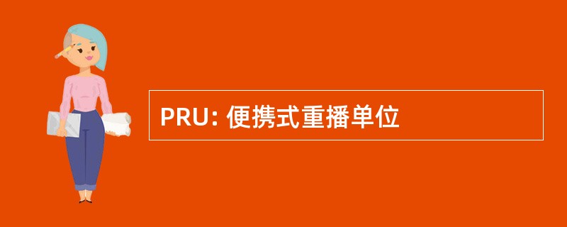 PRU: 便携式重播单位