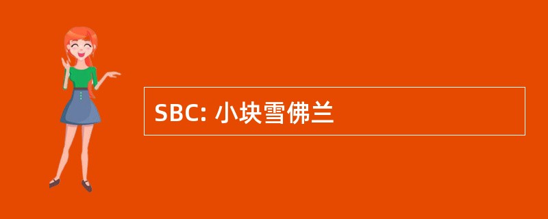 SBC: 小块雪佛兰