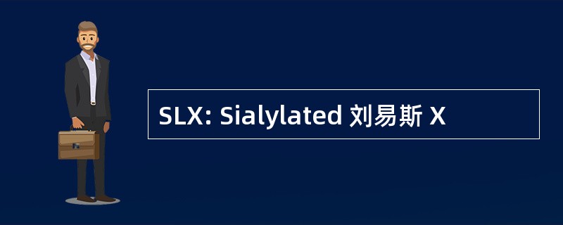 SLX: Sialylated 刘易斯 X