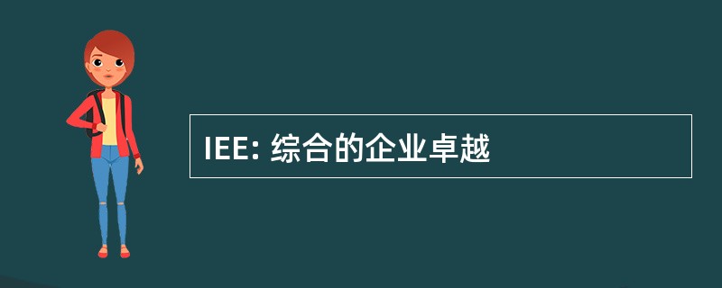 IEE: 综合的企业卓越