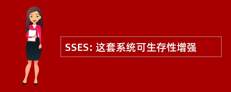 SSES: 这套系统可生存性增强