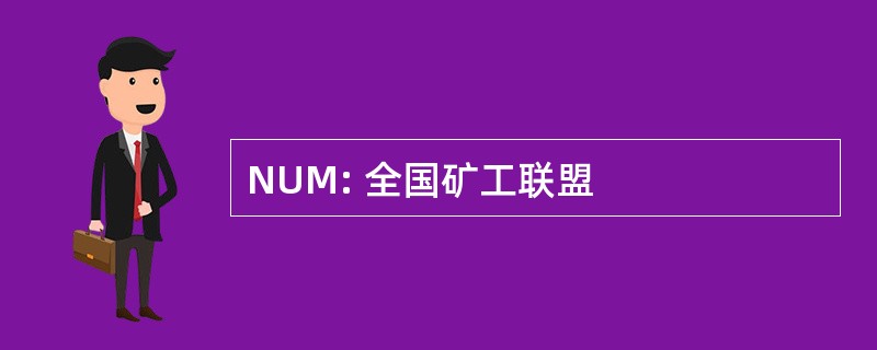 NUM: 全国矿工联盟