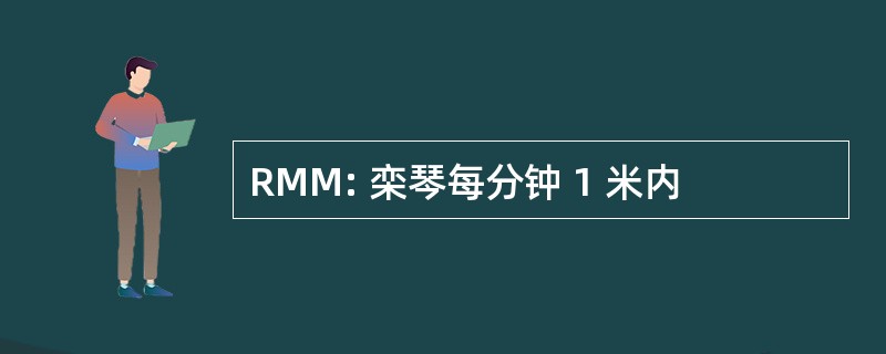 RMM: 栾琴每分钟 1 米内