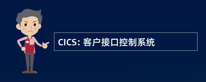 CICS: 客户接口控制系统