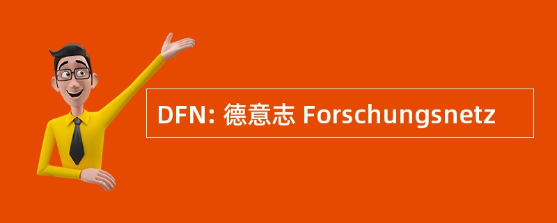 DFN: 德意志 Forschungsnetz