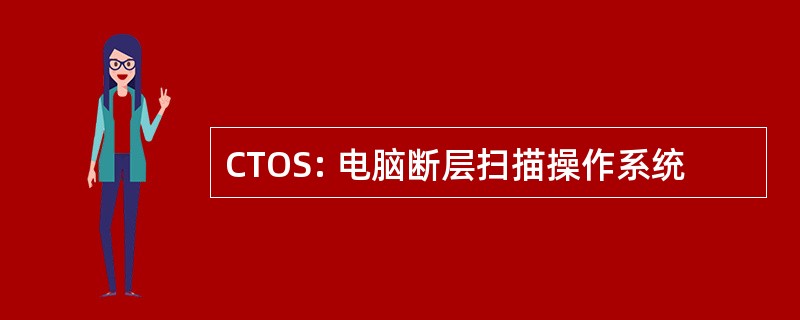 CTOS: 电脑断层扫描操作系统