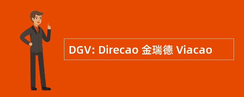 DGV: Direcao 金瑞德 Viacao