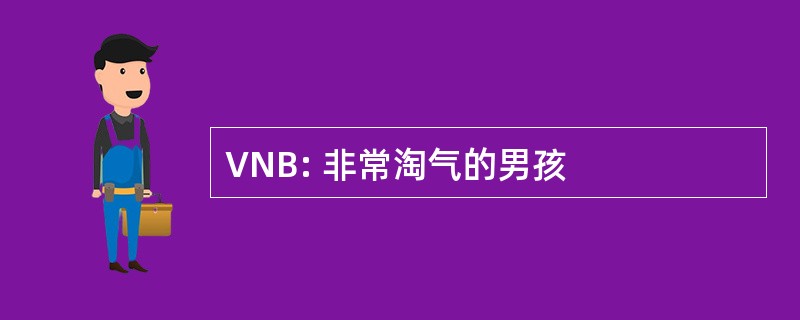 VNB: 非常淘气的男孩