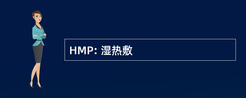 HMP: 湿热敷