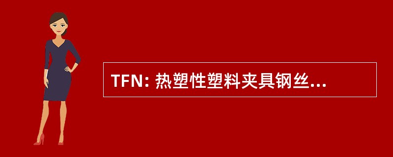 TFN: 热塑性塑料夹具钢丝尼龙护套