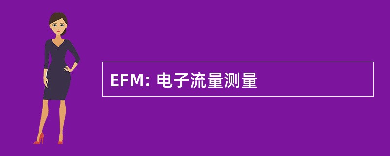 EFM: 电子流量测量