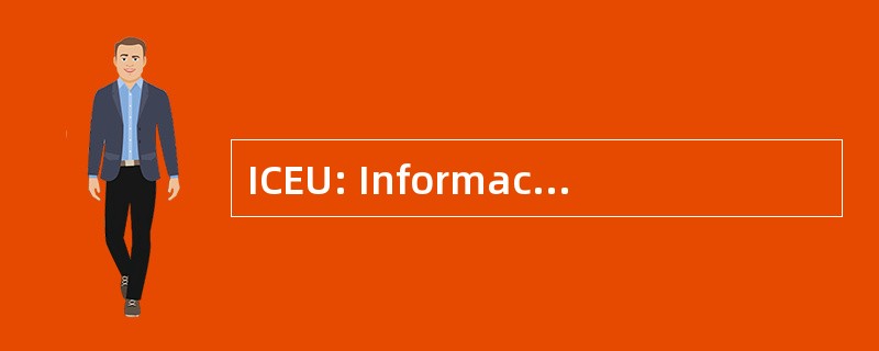 ICEU: Informacni 椎体 Evropske 尤