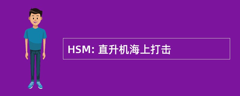 HSM: 直升机海上打击