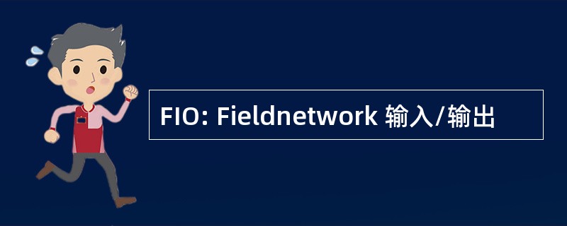 FIO: Fieldnetwork 输入/输出