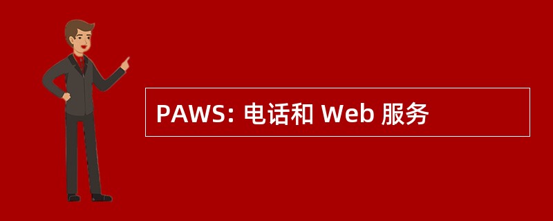 PAWS: 电话和 Web 服务