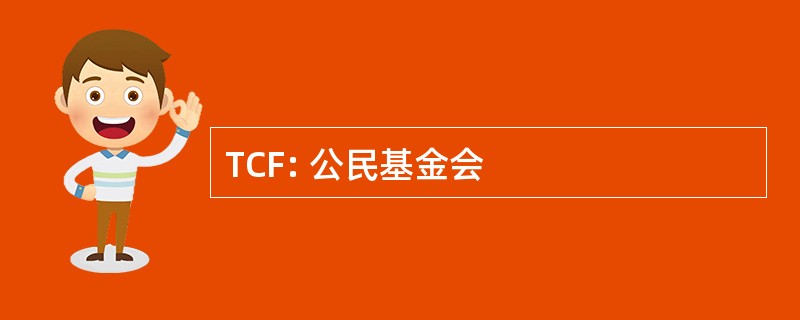 TCF: 公民基金会