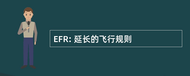 EFR: 延长的飞行规则