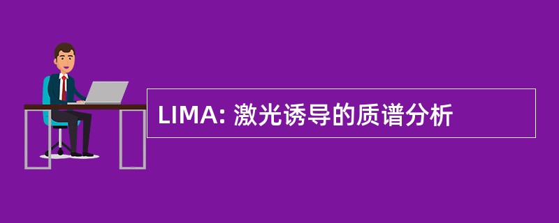 LIMA: 激光诱导的质谱分析