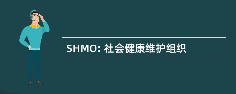 SHMO: 社会健康维护组织