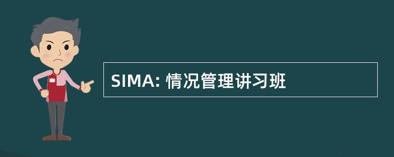 SIMA: 情况管理讲习班