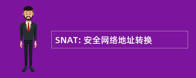 SNAT: 安全网络地址转换