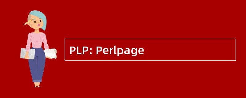 PLP: Perlpage