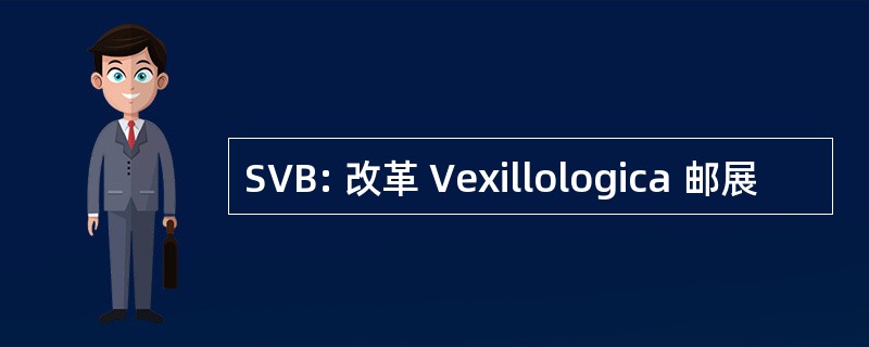 SVB: 改革 Vexillologica 邮展