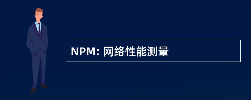 NPM: 网络性能测量