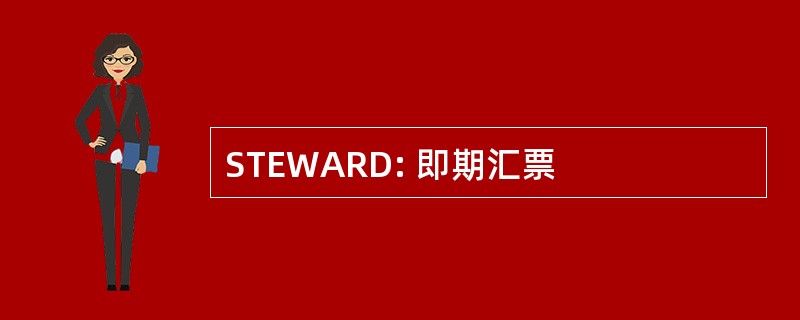 STEWARD: 即期汇票