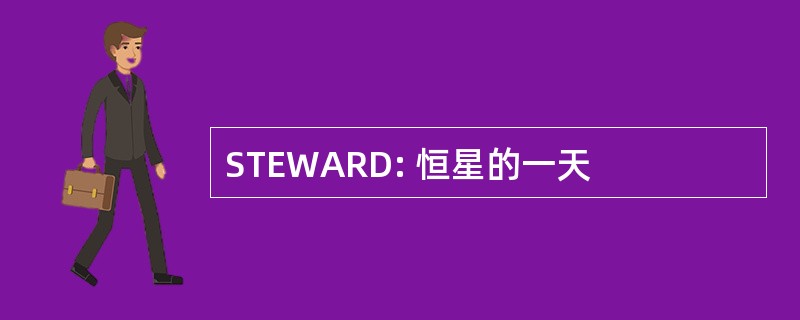 STEWARD: 恒星的一天