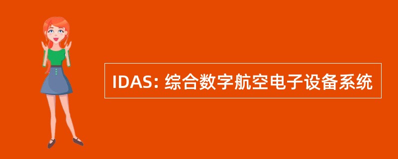 IDAS: 综合数字航空电子设备系统