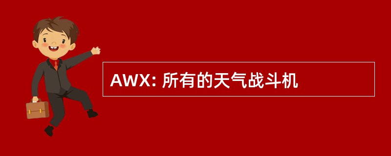 AWX: 所有的天气战斗机