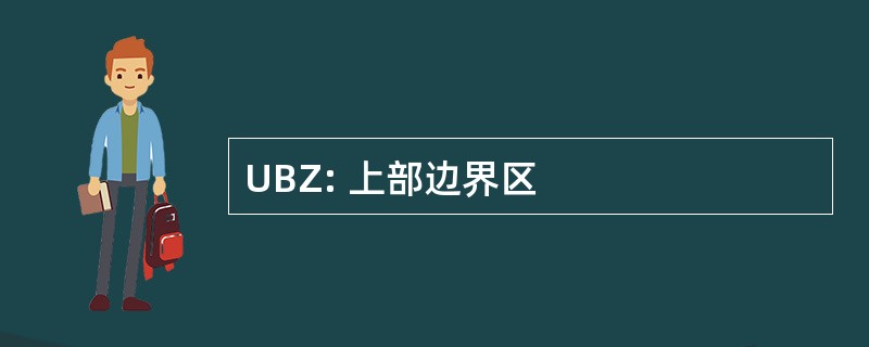 UBZ: 上部边界区