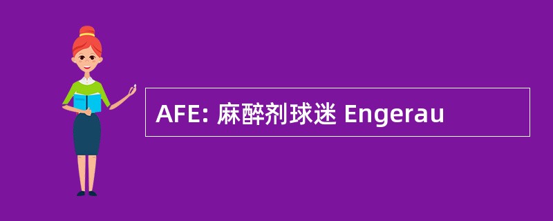 AFE: 麻醉剂球迷 Engerau