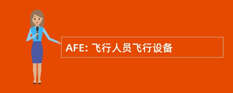 AFE: 飞行人员飞行设备