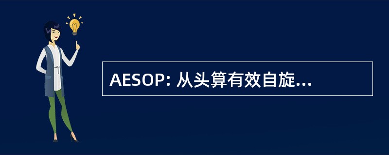 AESOP: 从头算有效自旋-轨道运算符